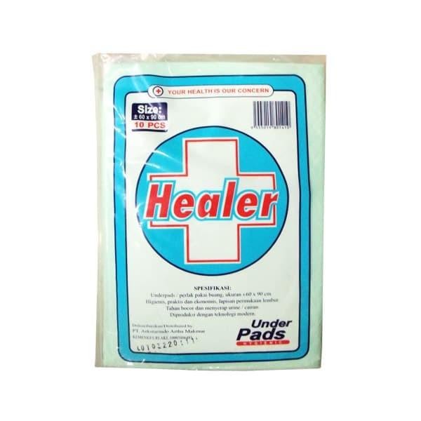 HEALER UNDER PADS 60X90 10 PCS / POPOK DEWASA / POPOK ALAS
