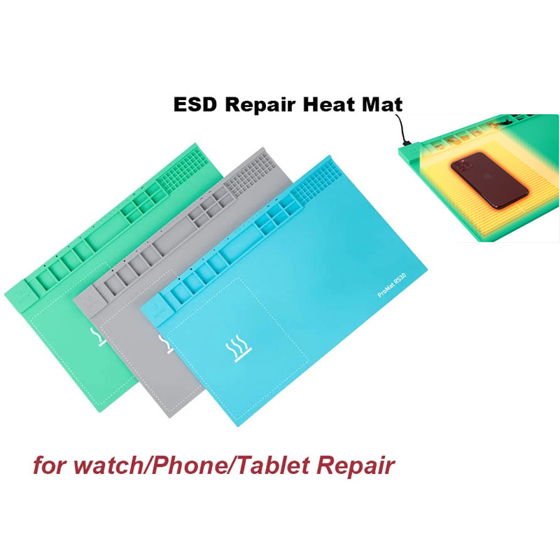 REFOX RS30 ESD Repair Heating Pad Silicone Pad Heat Insulation