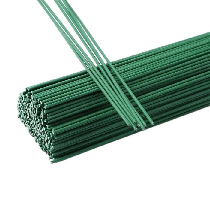 

New 10 pcs Floral Wire 2mm 30cm kawat Bunga Florist - Kawat Hijau untuk artificial Bunga Buatan