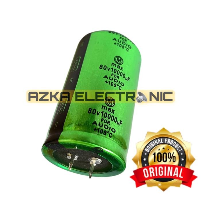 Pilihan- Elco Max Audio 10000Uf 80V Original