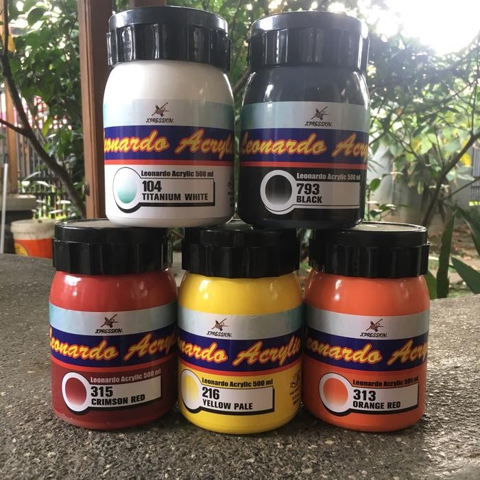 

Pilihan- Cat Akrilik Xpression Leonardo 500Ml / Acrylic Paint / Decoupage