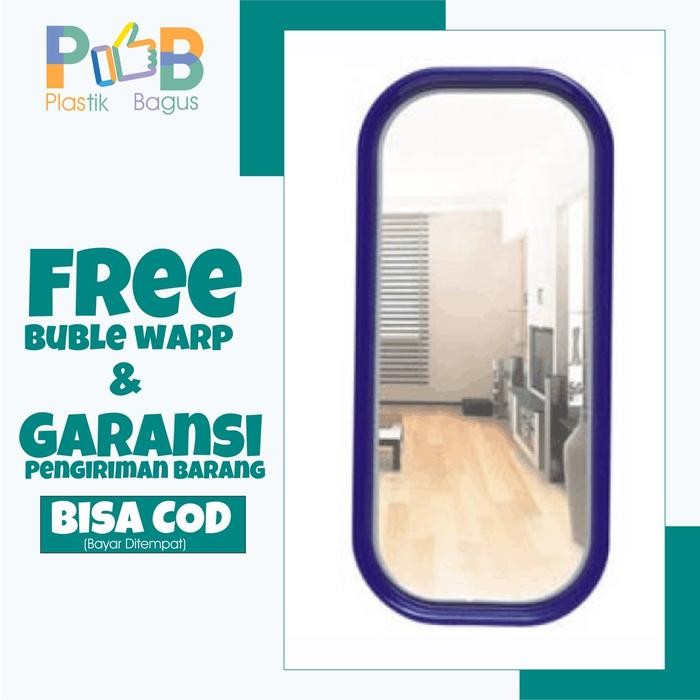 RJ kaca cermin dinding kamar mandi cermin rias kaca make up maspion WM-03