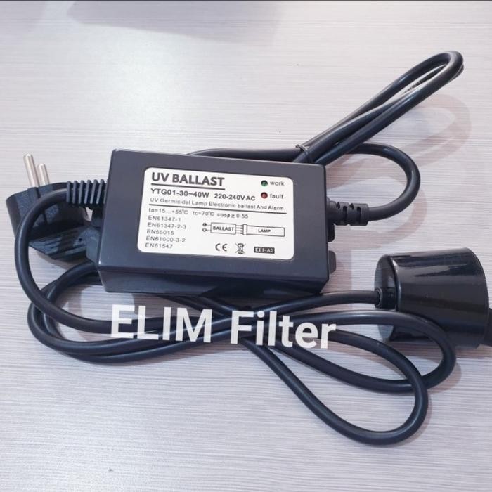 Pilihan- Ballast Uv 12 Gpm - Ballast Ultraviolet 30-40 Watt