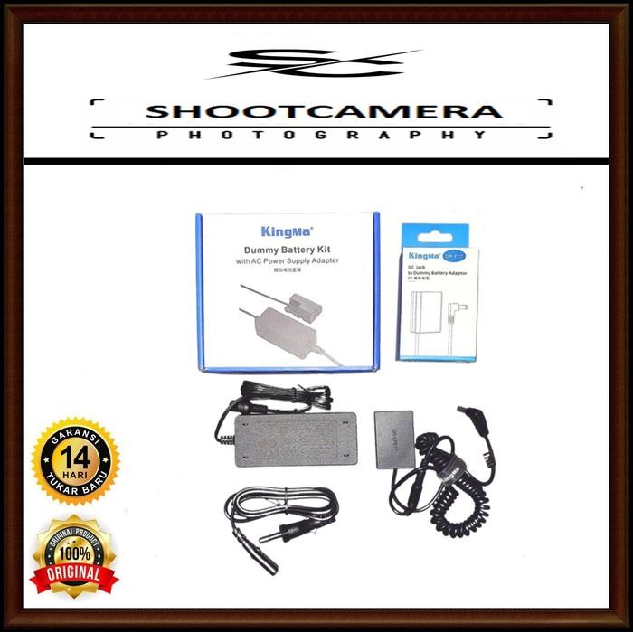 Hemat Kingma Dummy Battery Kit For Canon Lp E10/Canon Lp E12/Lp E17 Ac Power Terlariss 