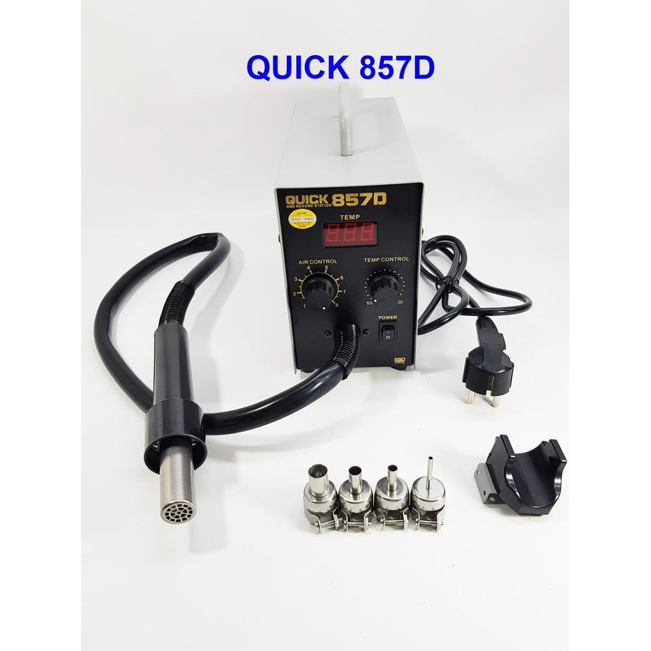 Ready Solder station 857D QUICK ORIGINAL / solder uap blower