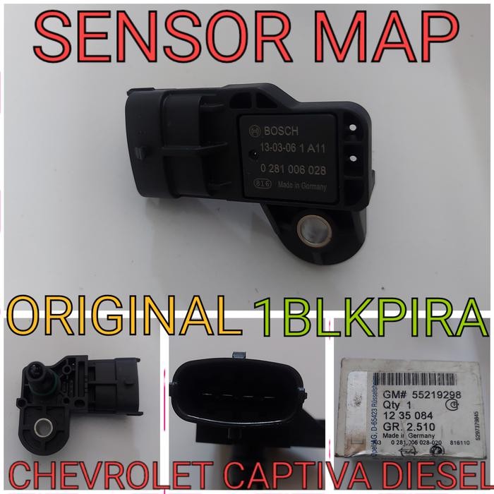 Sensor map maf manipold intake ORIGINAL ASLI CHEVROLET CAPTIVA DIESEL