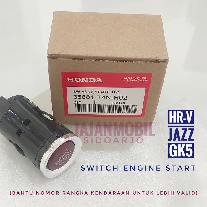 TOMBOL ENGINE START STOP HRV JAZZ GK5 CITY GM6 ENGINE START STOP JAZZ