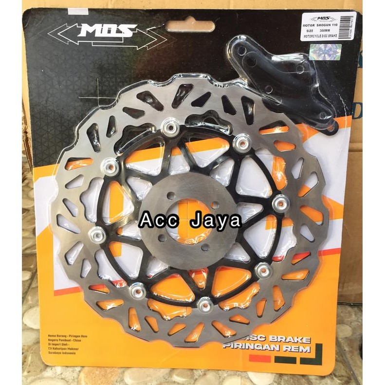 Terlaris Piringan Cakram Mos Psm Hitam 300Mm Shogun 110 Satria 2Tak Hiu / Lumba Terlariss 