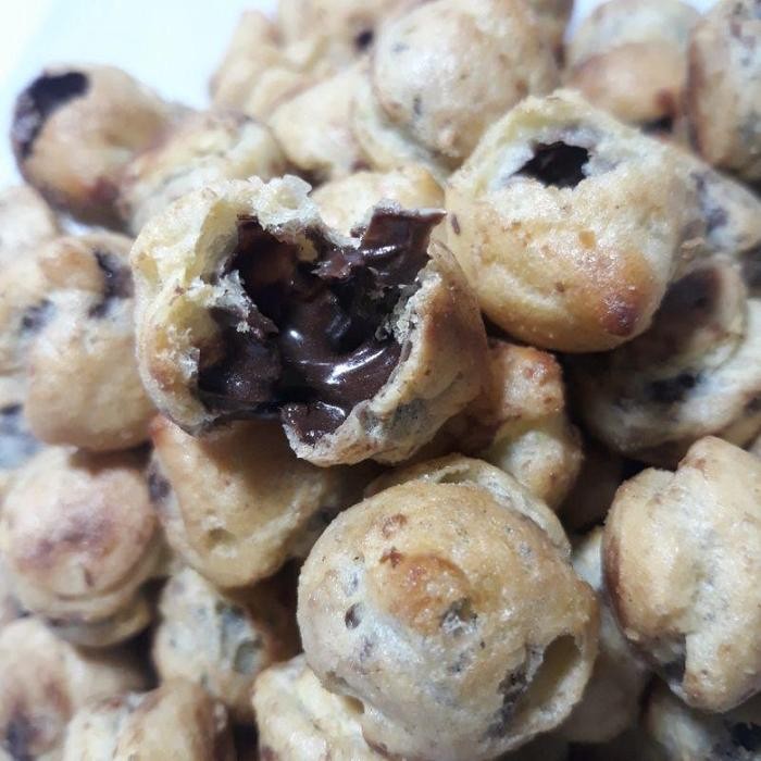 

KUE SOES COKLAT 1KG (1.000GR) /SUS KERING /KUE COKLAT SUS LUMER Makanan Food Chocolate Snack Cokelat