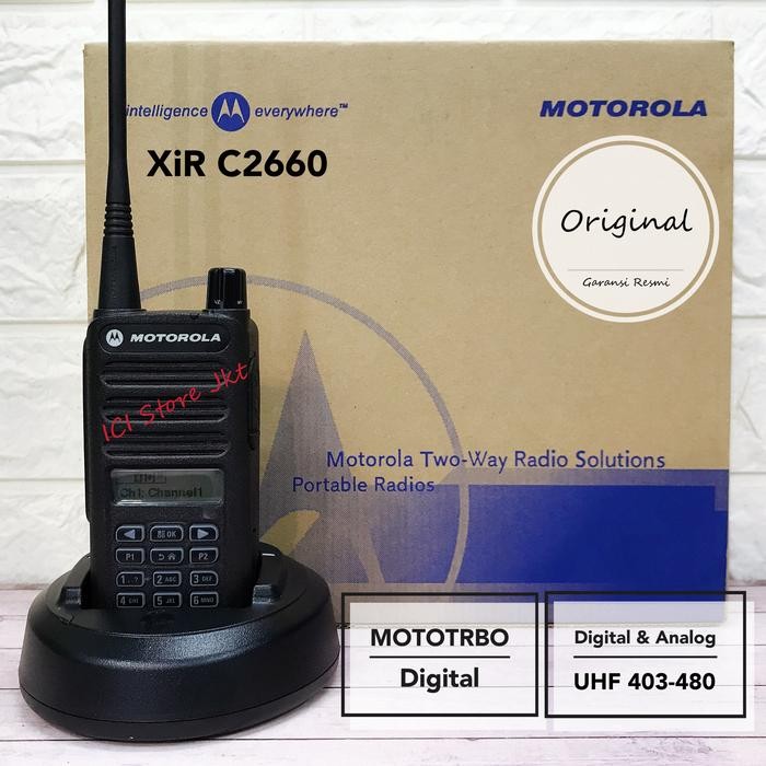 HT MOTOROLA XIR C2660 UHF (GARANSI RESMI)
