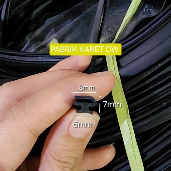 STOK TERBATAS !!!! KARET STOPPER R06 STOPER PINTU JENDELA ALUMUNIUM YKK R06 TERJANGKAU