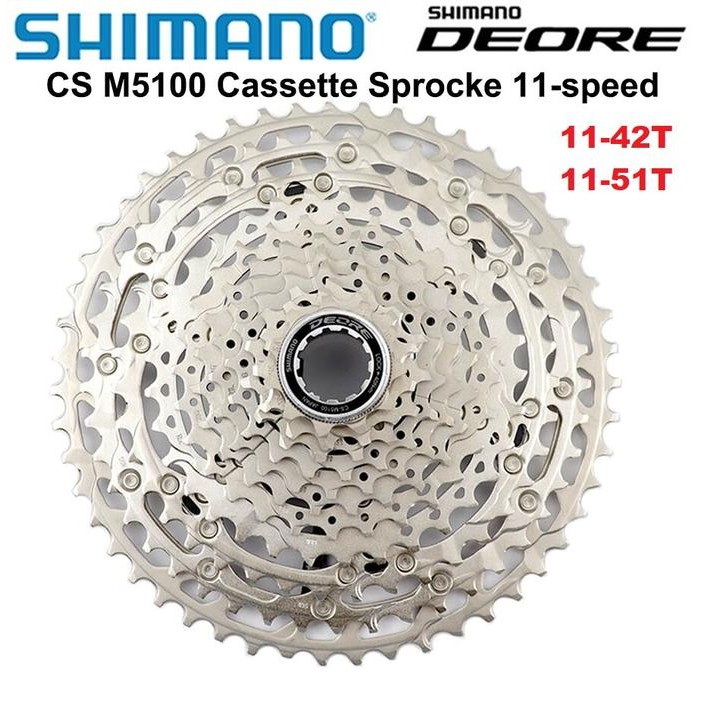 SPROCKET SPROKET 11 SPEED 11 42 11 51 T SHIMANO DEORE M5100 SAINT ZEE