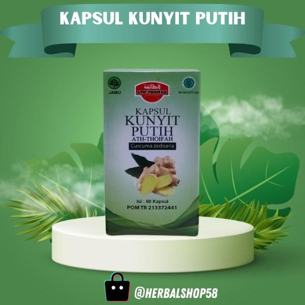 ORIGINAL Kapsul Kunyit Putih Multivitamin Antioksidan 60 kapsul