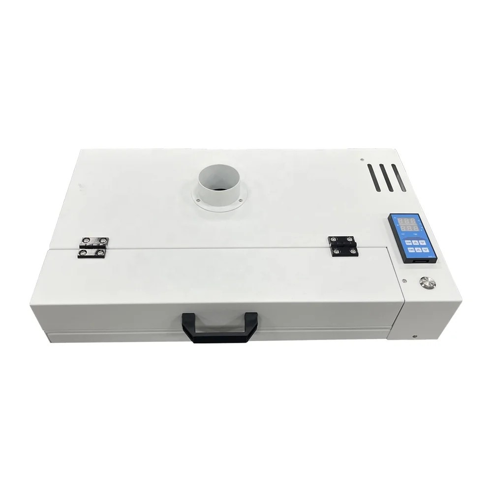 a3 dtf oven 30cm dtf oven drying dtf oven with fume extractor Semi-automatic Adhesive Powder Baking