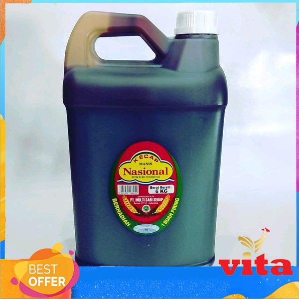 Nasional Kecap Manis 6kg