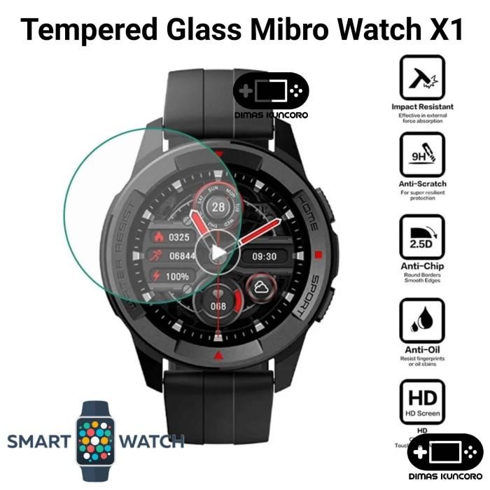 Tempered Glass Mibro Watch X1 antigores screen protector layar mibro watch x1