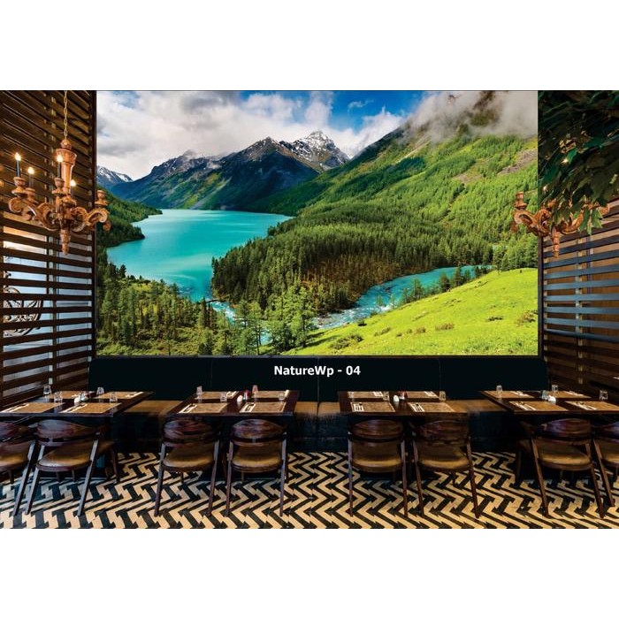 Sale Wallpaper Dinding Nature/Stiker Dinding Pemandangan Alam/ Wall Stiker