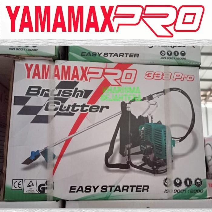Maknyuss1 Mesin Potong Rumput Bensin 2 Tak 338 Pro Yamamax Pro Alat Potong Rumput Untuk Lahan Dan
