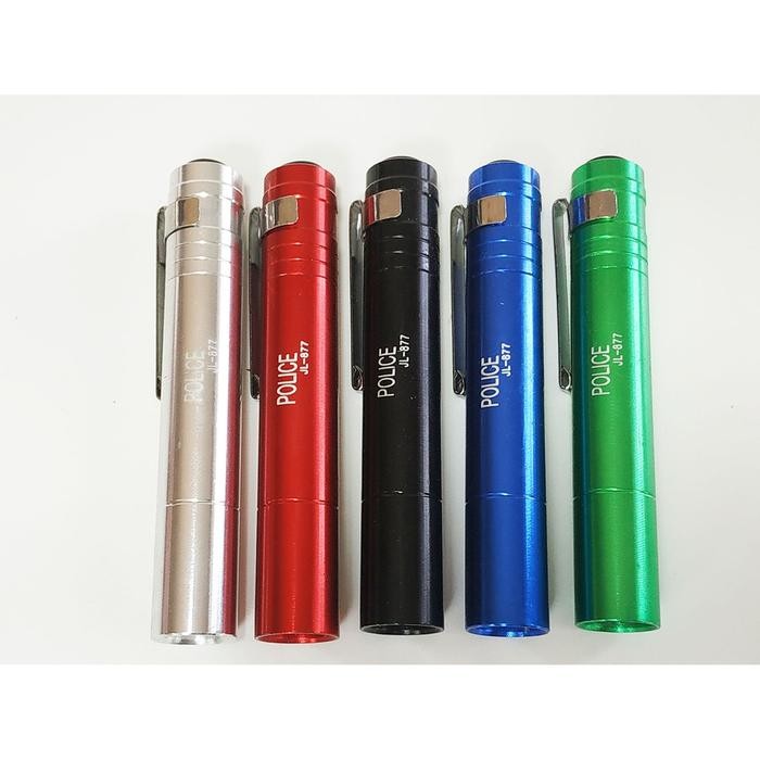 VeE Senter Police Mini LED Baterai AAA