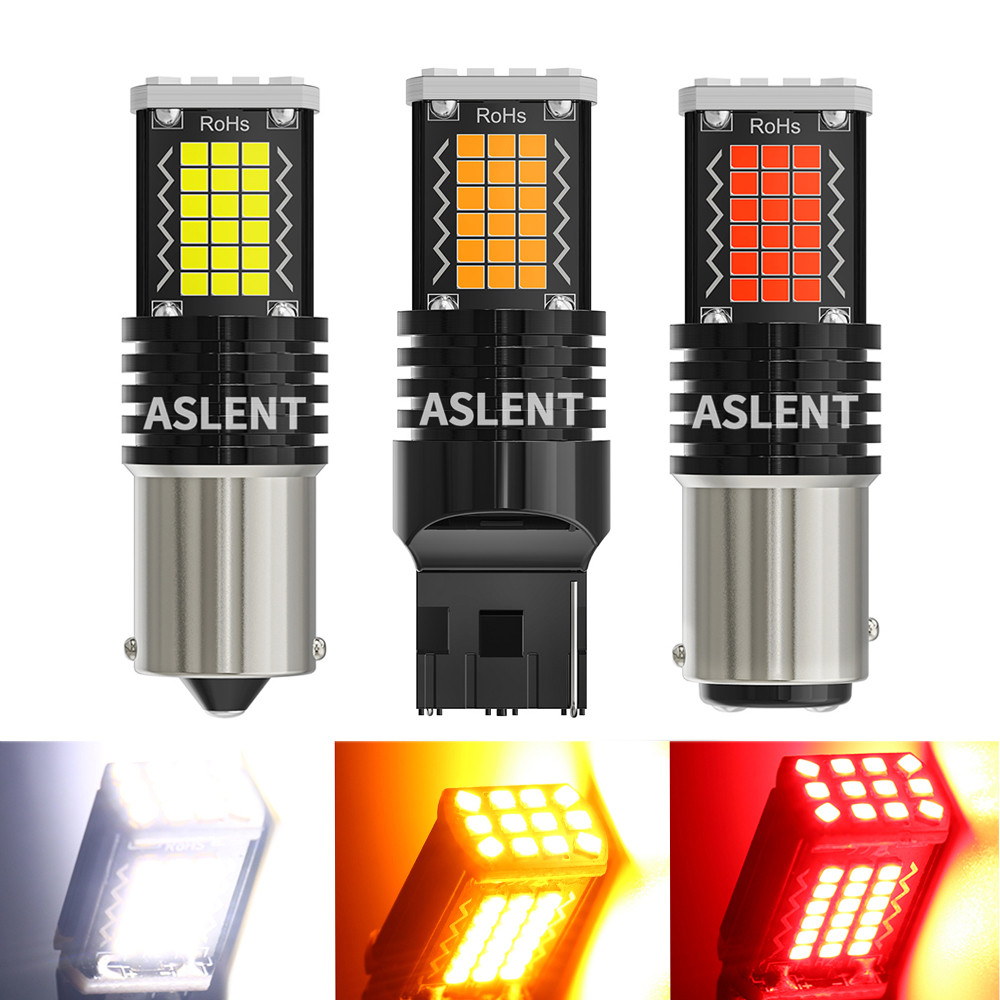 2x 7440 T20 W21W 7443 W21/5W P27W T25 3157 P27/7W 1156 P21W BA15S PY21W BAU15S 1157 P21/5W Car Led B