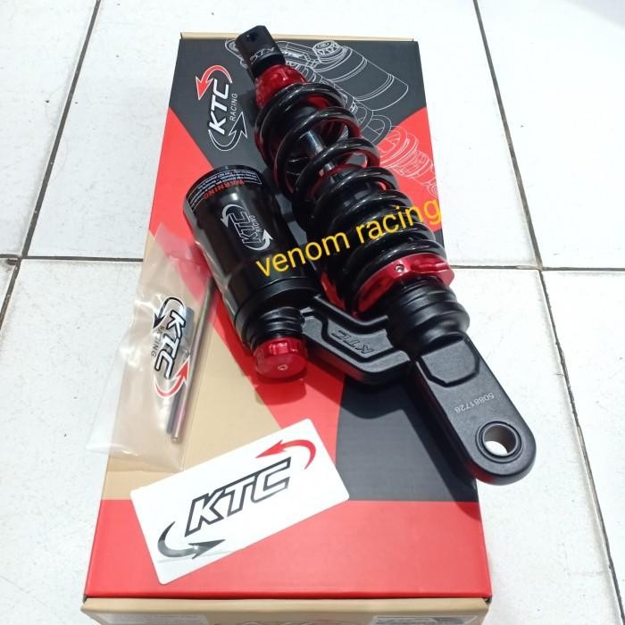 Menarik Shock Ktc Racing Extreme Black Red 325Mm New Beat Deluxe/ Beat Street Terlariss 