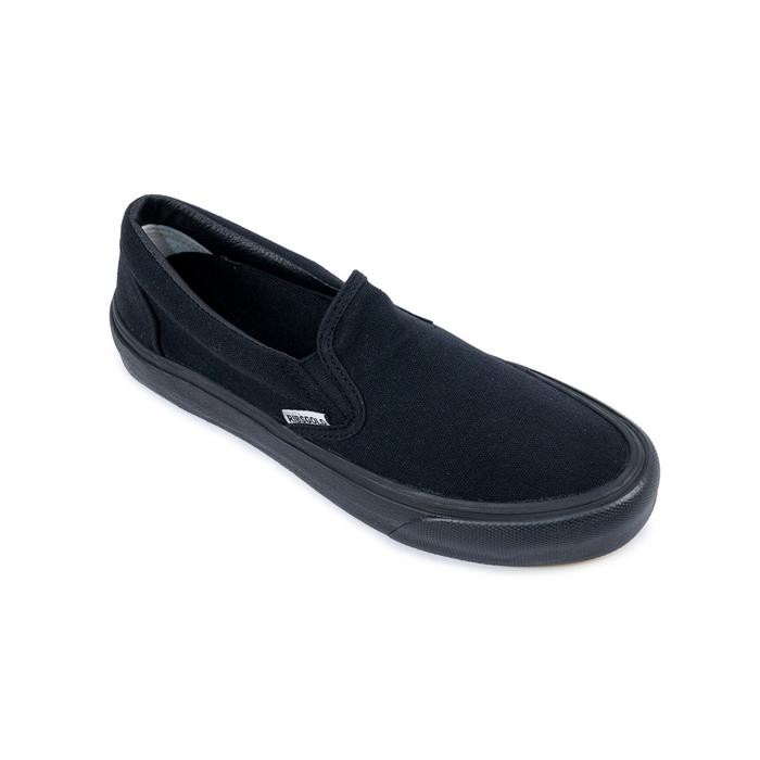 fwxh-Ribsgold Sepatu Slipon Slip On Blackmatte