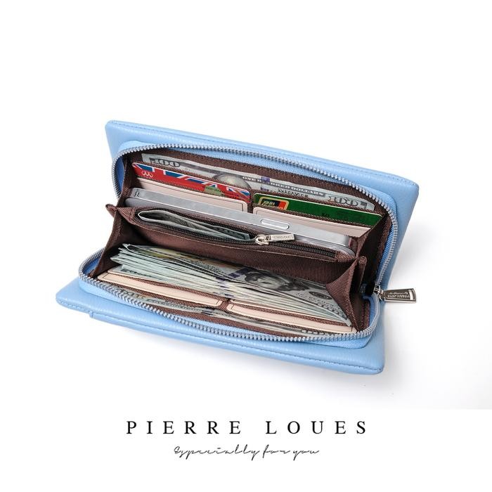 Dompet Panjang Wanita Kulit PU PIERRE LOUES Ercilia Wallet