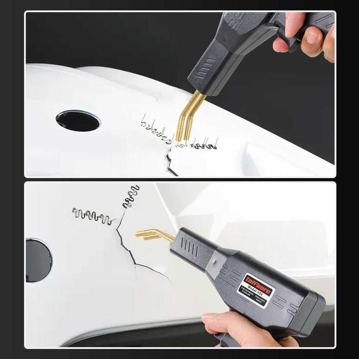 Limited Taffware Paket Alat Las Plastik Welding Gun Solder Pengelas Otomotif Bumper Body 220V 50W