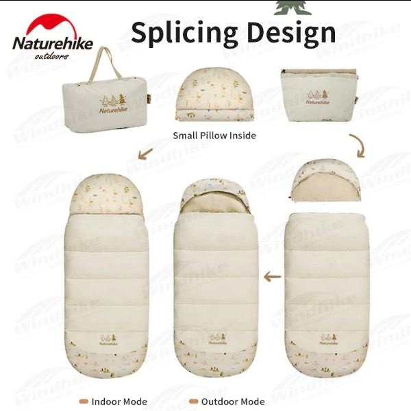 SLEEPING BAG / KANTONG TIDUR CAMPING ANAK NATUREHIKE CNH22SD001