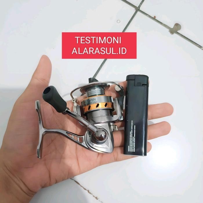 Reel Pancing Mini Mn100 Full Metal Alat Terlaris