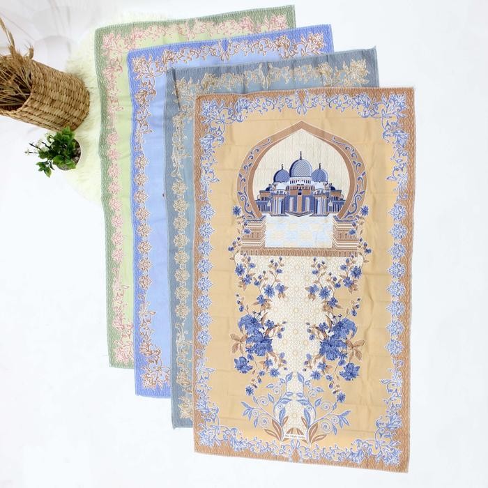 Sajadah Poket Traveling / Sajadah Turki / Sajadah Tebal Murah Ukuran Jumbo Abu Dhabi Turkey Free