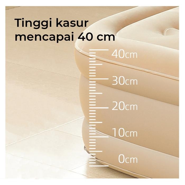 Matras Camping Angin Inflatable Kasur Camping Single Bed/Double Bed