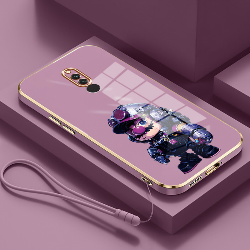 Casing Hp Untuk Xiaomi Redmi 8 Case Pola Mesin Kartun Kreatif Casing Ponsel Silikon Softcase Kesing 