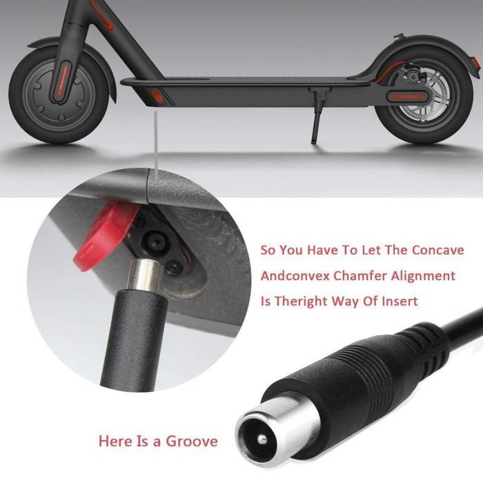 Hobi3s- Charger 42V 2A Xiaomi Mijia M365 Segway Ninebot Es1 Es2 Es4 Scooter