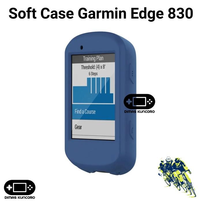 JaminMutu- Soft Case Garmin Edge 830 Silicone Silikon Bumper Cover Garmin Edge 830