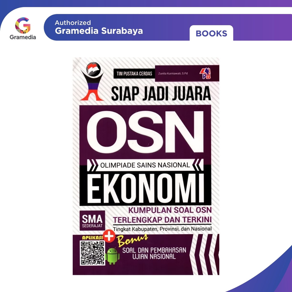 Gramedia Surabaya - SMA SIAP JADI JUARA OSN (OLIMPIADE SAINS NASIONAL) EKONOMI