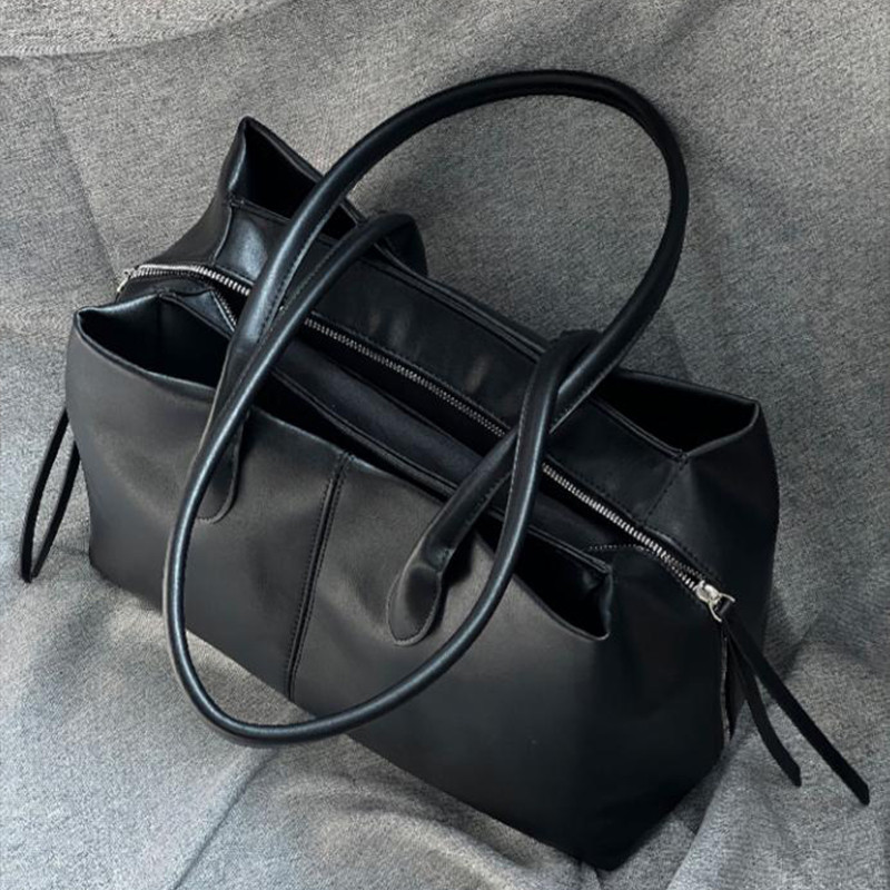 Nylon Women's Commuter Tote Bag Minimalist Large-capacity Tote Bag Ladies Multi-layer Waterproof