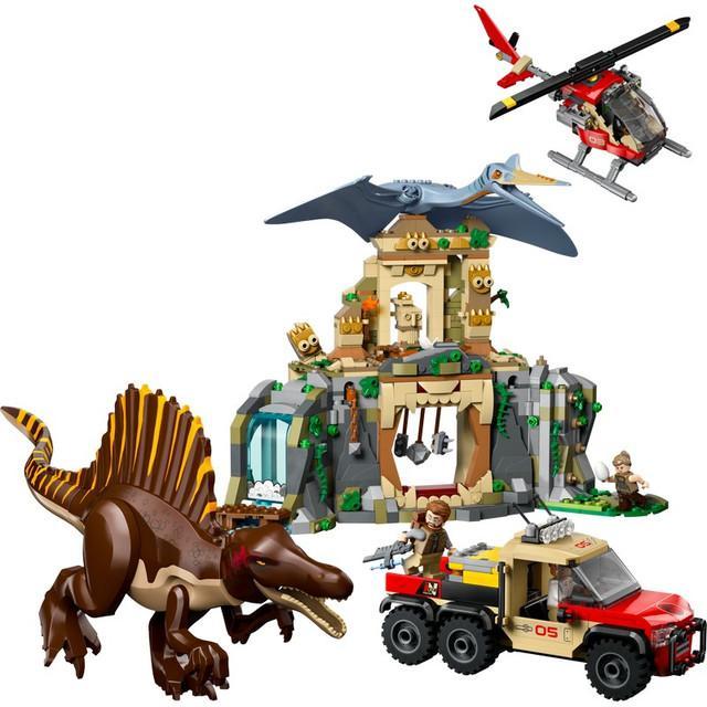 Lego 76976 - Jurassic World - Spinosaurus & Quetzalcoatlus Air Mission