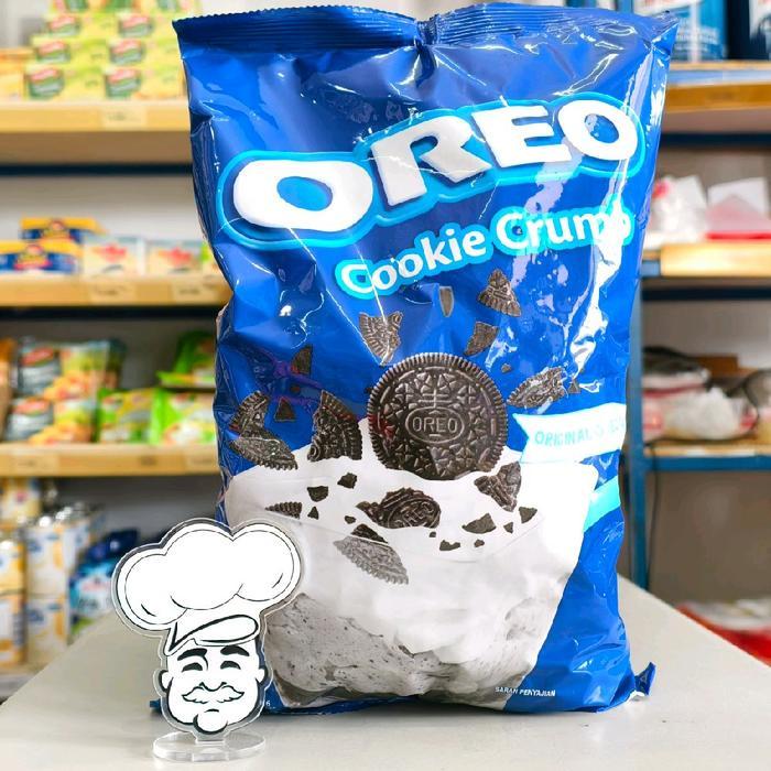Oreo Cookie Crumb 1Kg / Remahan Oreo Crumb 1Kg / Remahan Biskuit Oreo 1Kg Populer