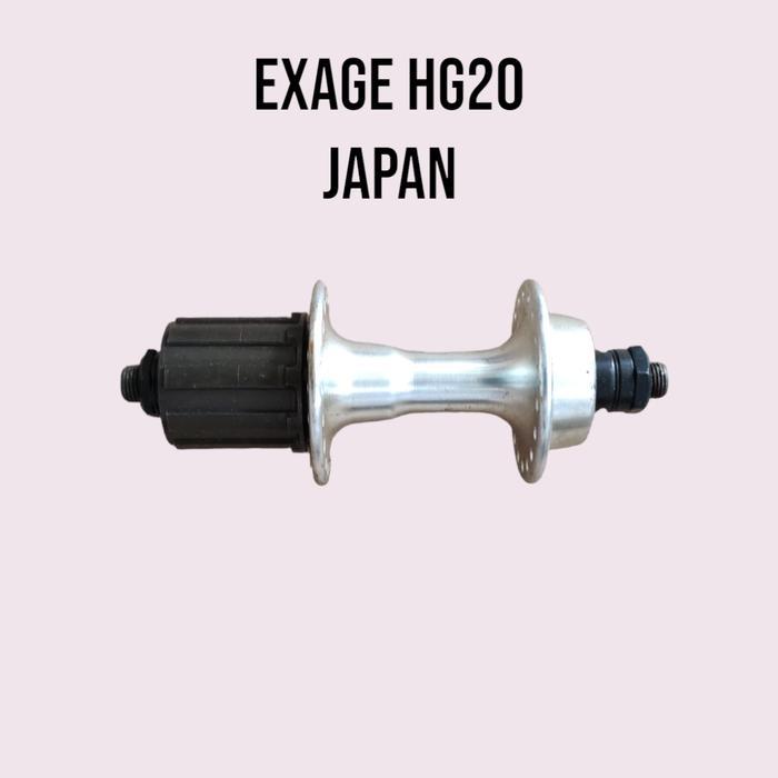 Freehub Shimano Exage Hg20 Japan Tanpa Qr Terbaru 