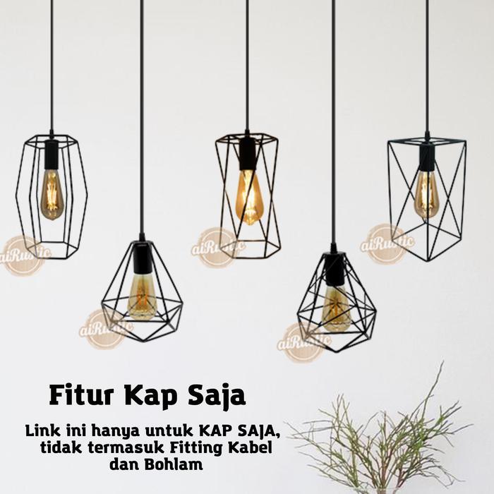 Promo Airustic - Kap Lampu Gantung Grup A