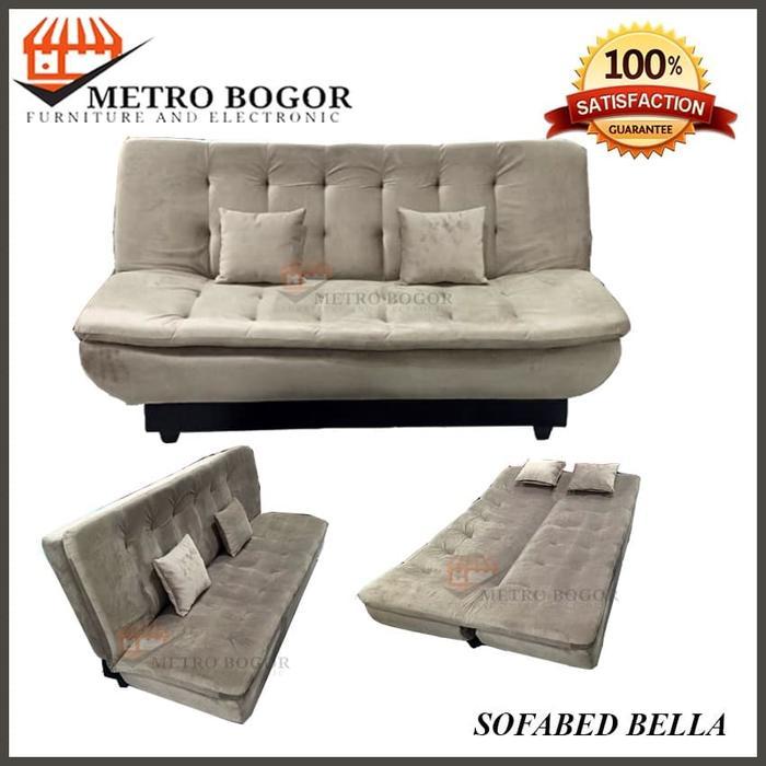 PROMO TERLARIS SOFABED / SOFA BED BELLA - KAIN