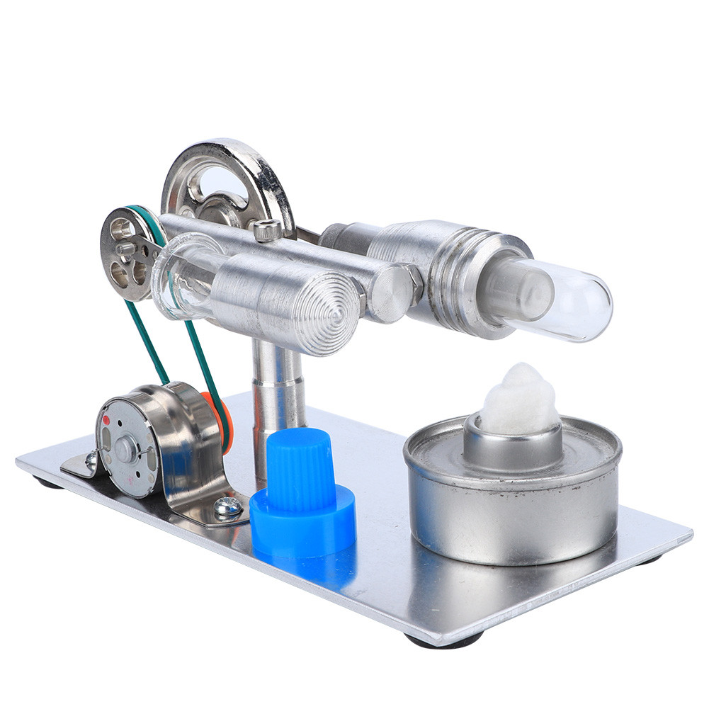 Terbaik T Type Stirling Engine Miniature Generator Physics Steam Engine  Teaching Model Mini Stirlin