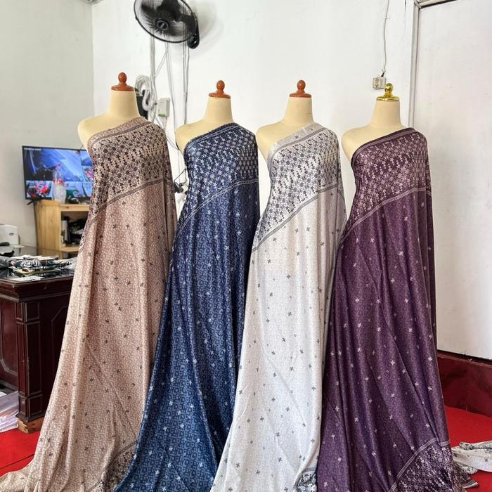 TERMURAH KAIN SILK Kain Sarimbit Kain seragaman Kain meteran Baju Craft