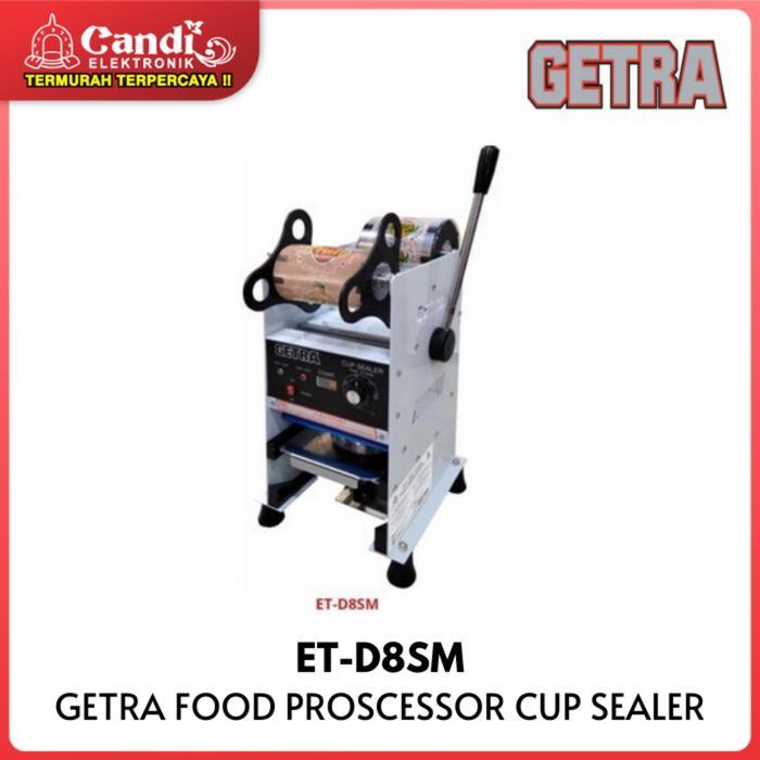 Best Seller GETRA Cup Sealer Mesin Penyegel Minuman ET-D8SM press gelas cup