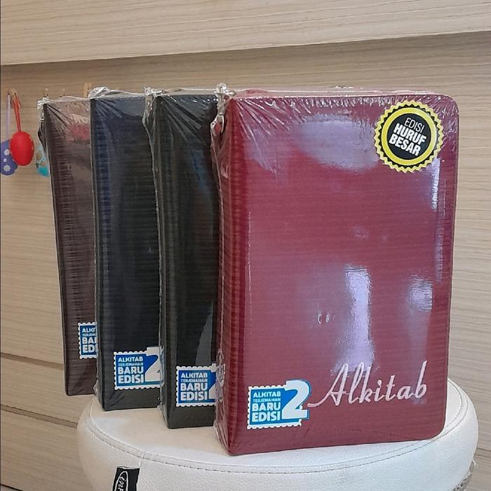 Alkitab Tb2 064 Ti BL Stripline/Alkitab Edisi Huruf Besar.