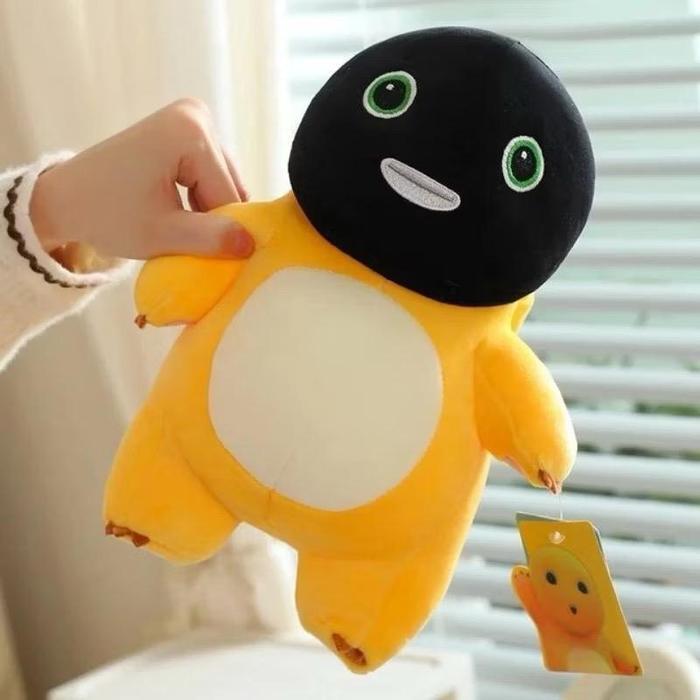 Boneka Dino Nailong Black Head Dino Nalong Muka Gosong Nalong Kepala Hitam Dolls Toys