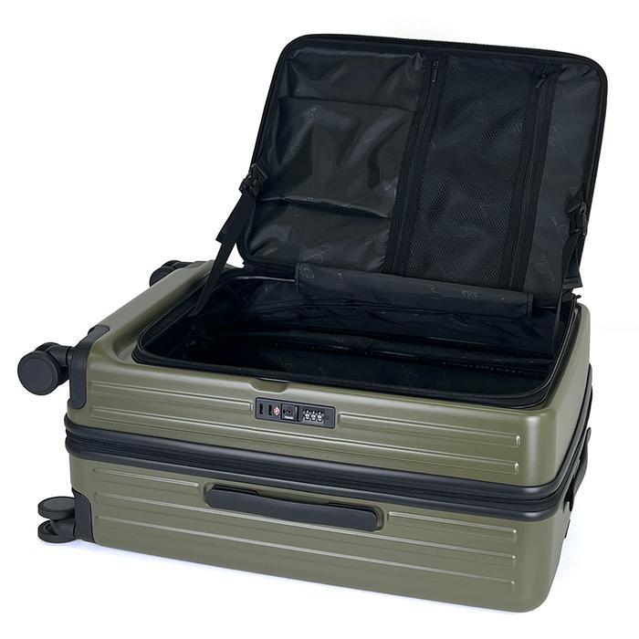 NAVY CLUB EMERALD KOPER HARDCASE PC - 4 RODA PUTAR TSA LOCK - SIZE 29 INCH