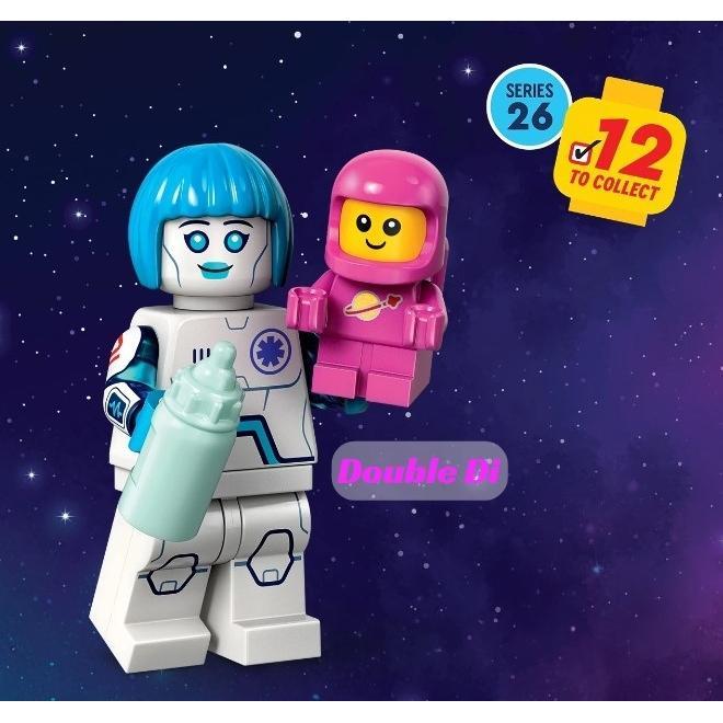 LEGO Minifigures Series 26 Space - Nurse Android Minifigure Seri 71046 #6 Spacebaby Astronaut Girl