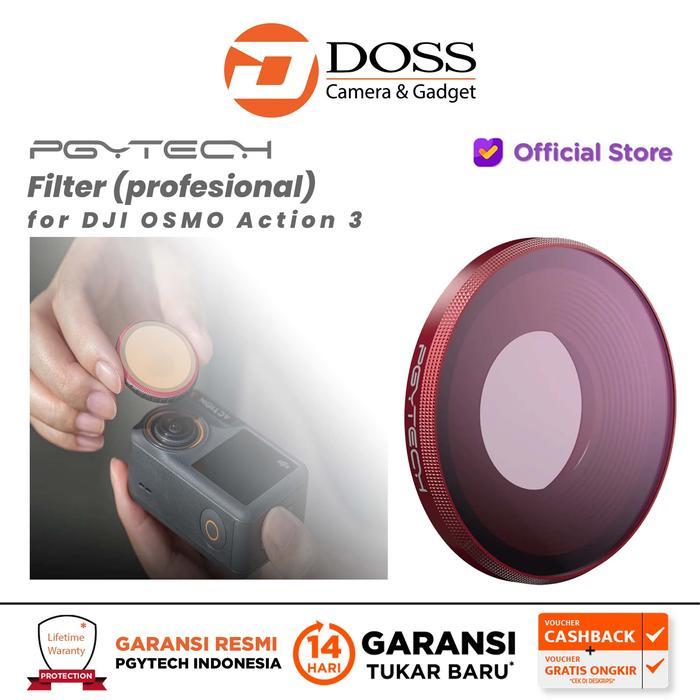 PGYTECH OSMO Action 3 Filters for DJI Osmo Action 3